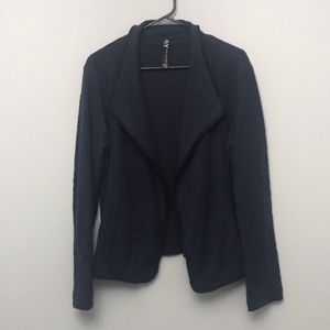 Marc New York Women’s Sweater Blazer Dark Navy Size Large